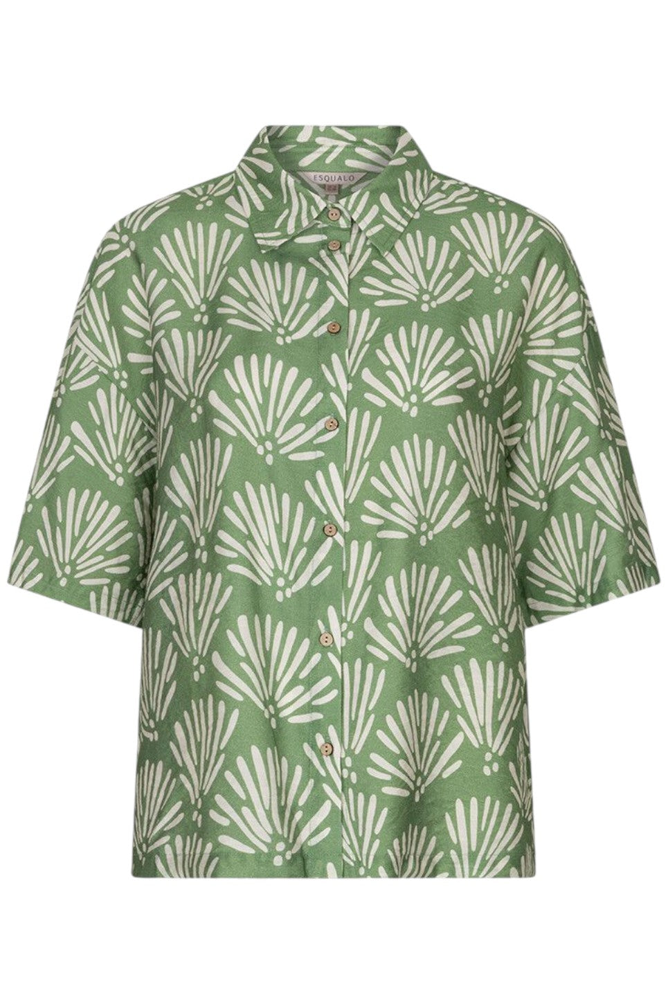 EsQualo BLOUSE TROPICAL Print