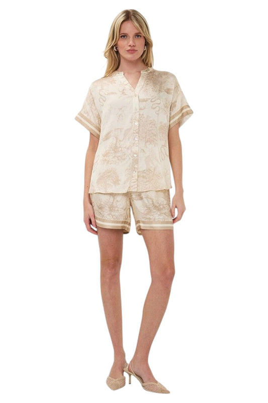 EsQualo Blouse Safari