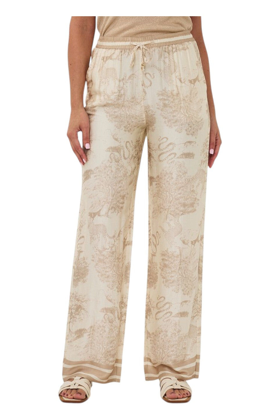 EsQualo Trousers Safari