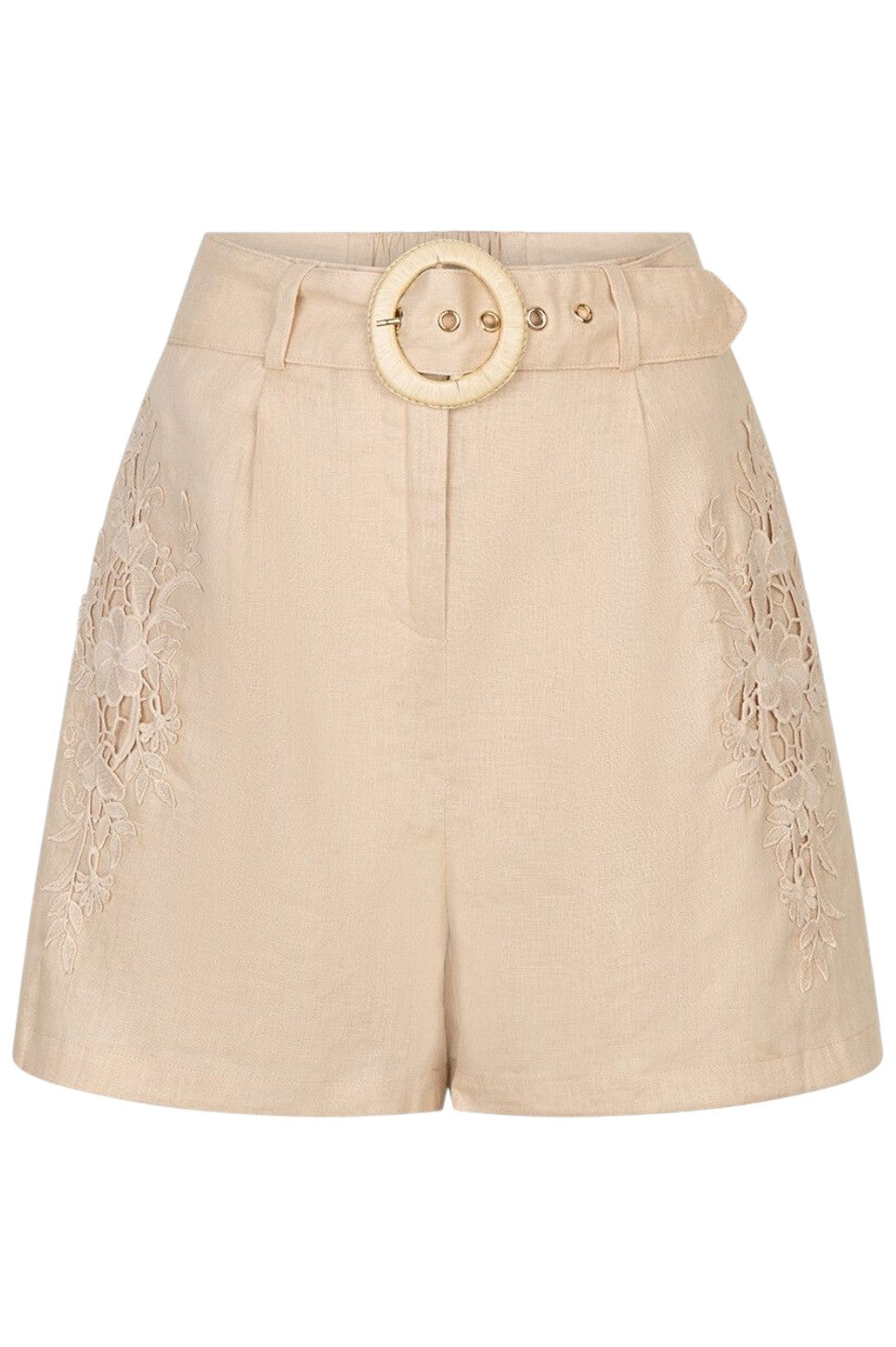 EsQualo SHORTS LINEN Sand