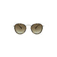 MessyWeekend, SHACKLETON Gold Sunglasses