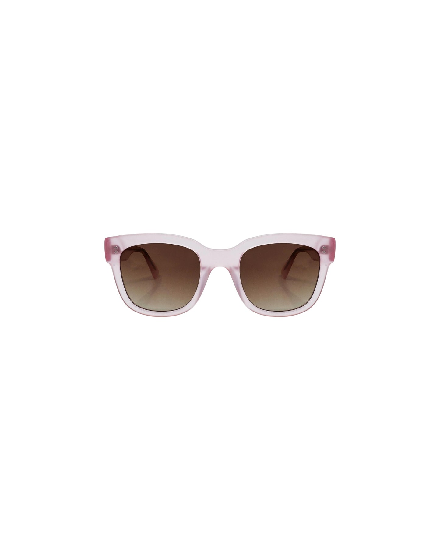 LIV, Square sunglasses for women and men pink frame UV400 protection