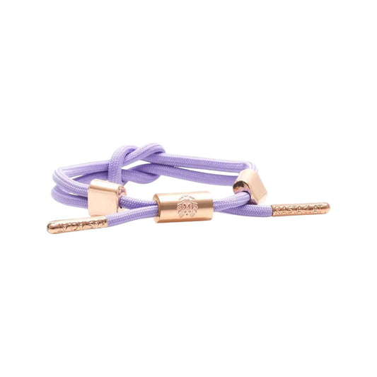 Violet 2 Lavender - Lt Peach Gold Women Bracelet Free Size
