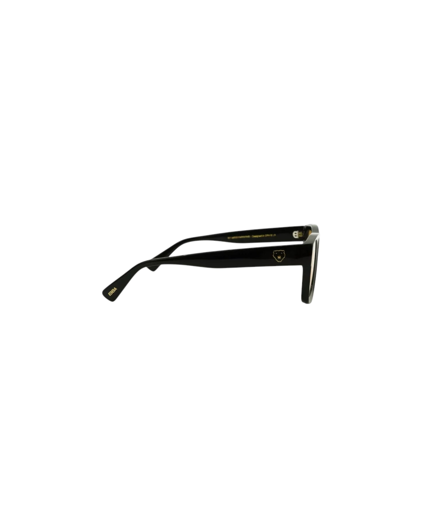 FUTURE, Oval contoured rectangular sunglasses for women and men yellow lens UV400 protection
