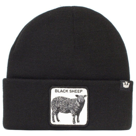 Goorin Bros Ewe R Hot Beanie Hat in Black, Black Sheep