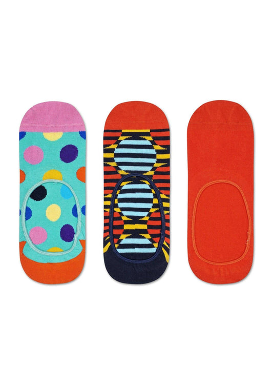 3-Pack Big Dot Liner Sock For Women