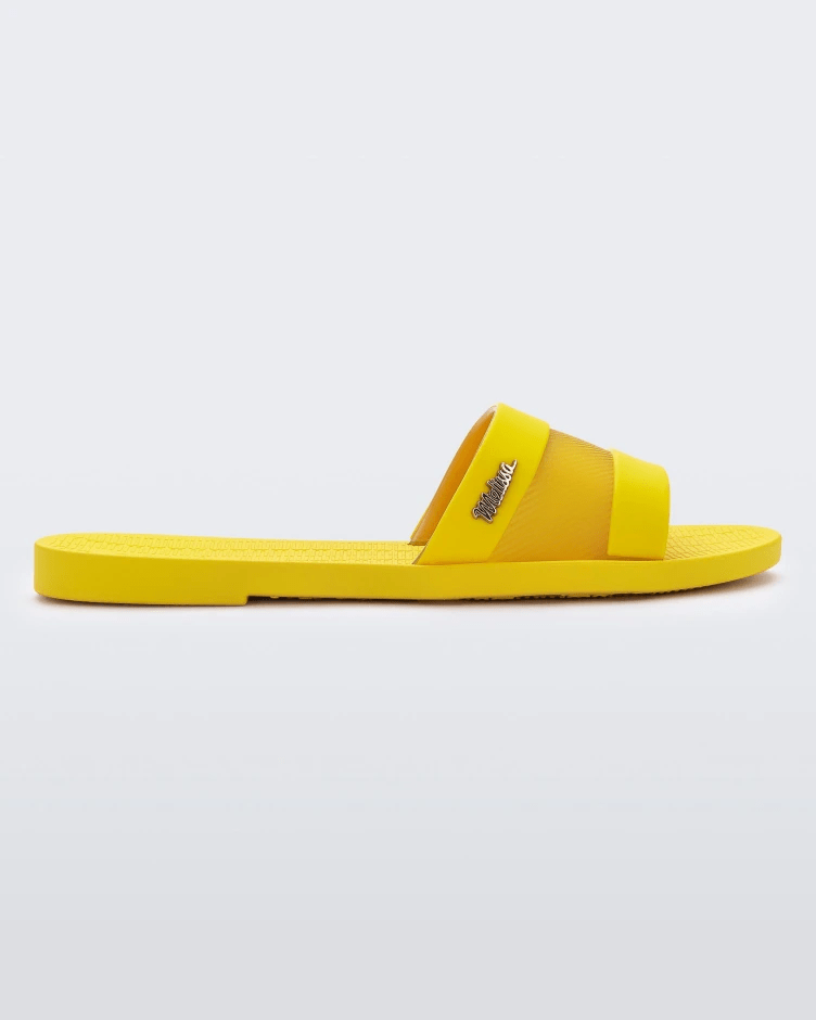 Melissa Sun Hollywood Sliders In Yellow