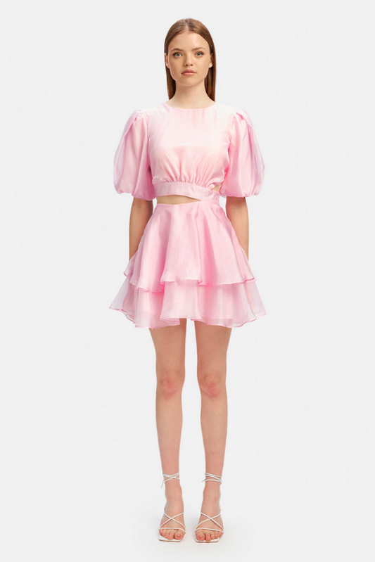 Enya Organza Mini Dress