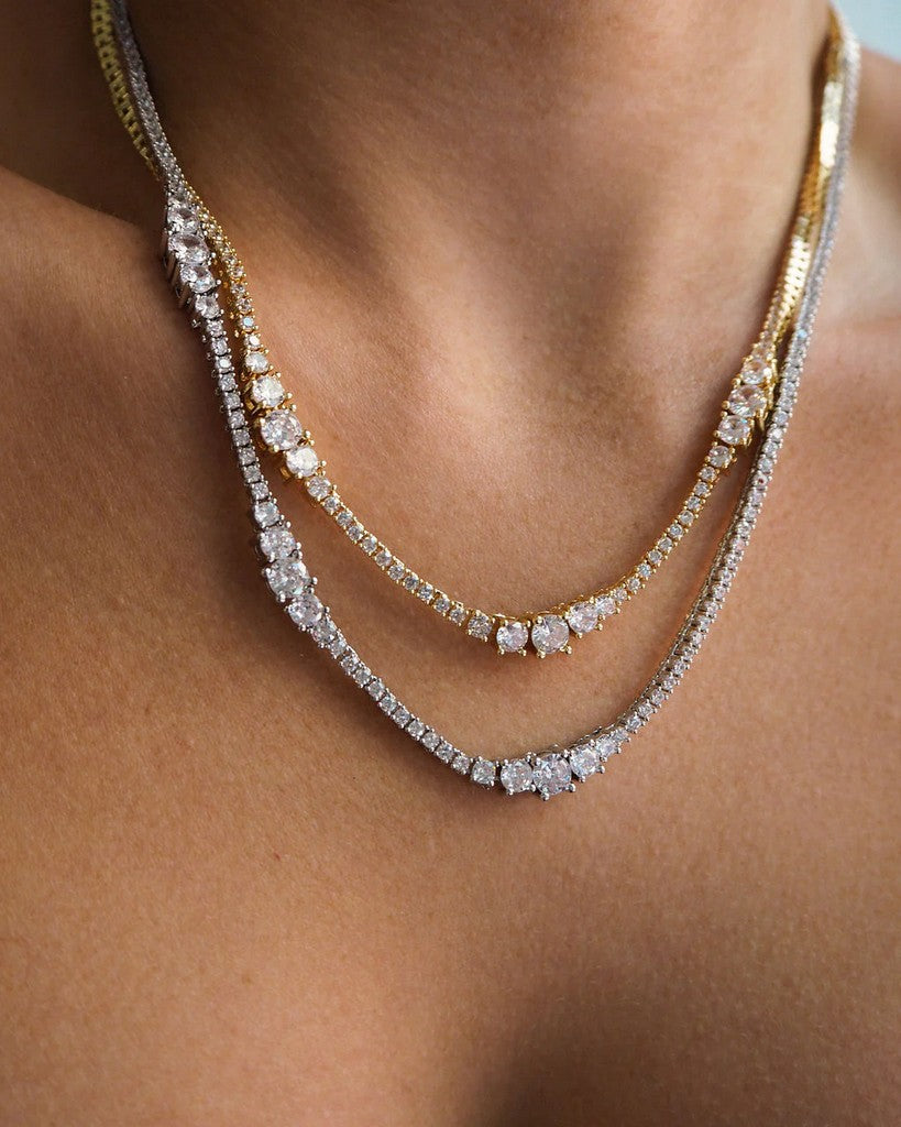 Colette Ballier Necklace- Silver