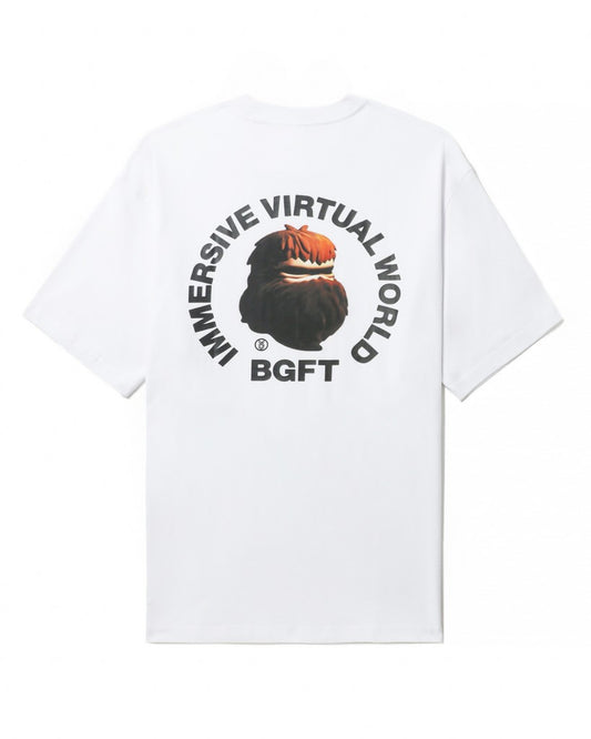 Men's - Immersive Virtual World T-shirt in White