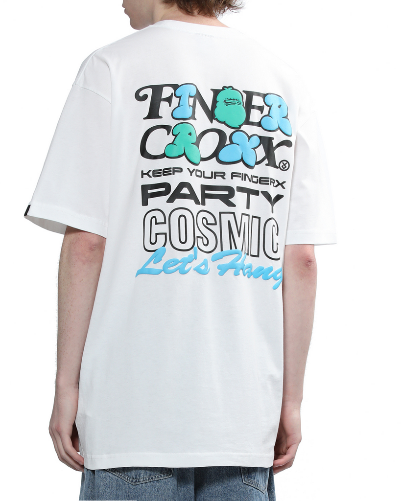 Men's - Party Cosmic T-shirt in White