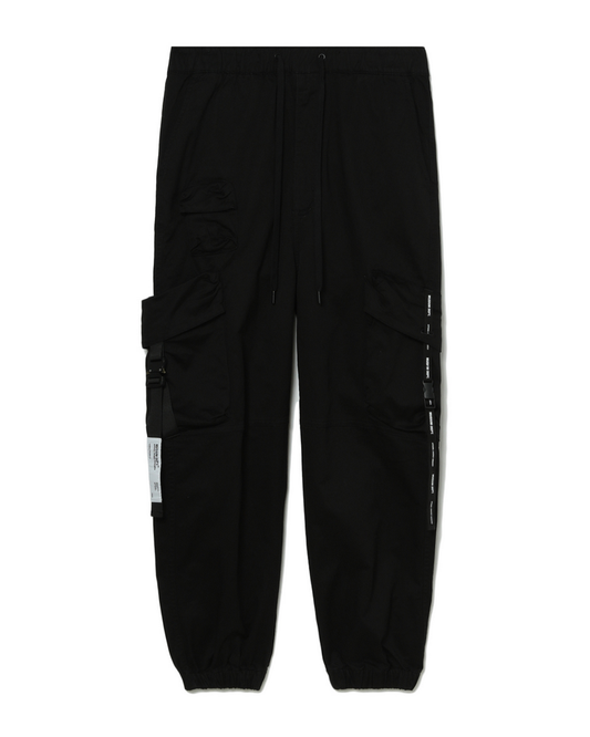 DRAWSTRING CARGO PANTS