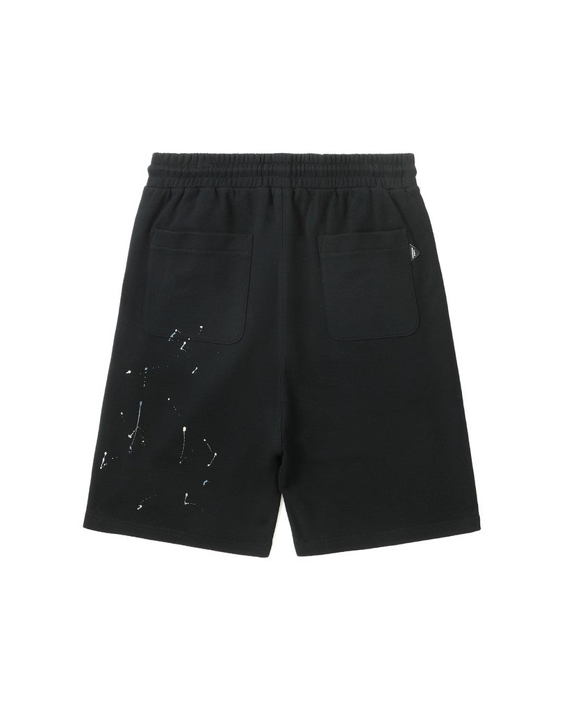 Men's Drawstring Shorts in Black