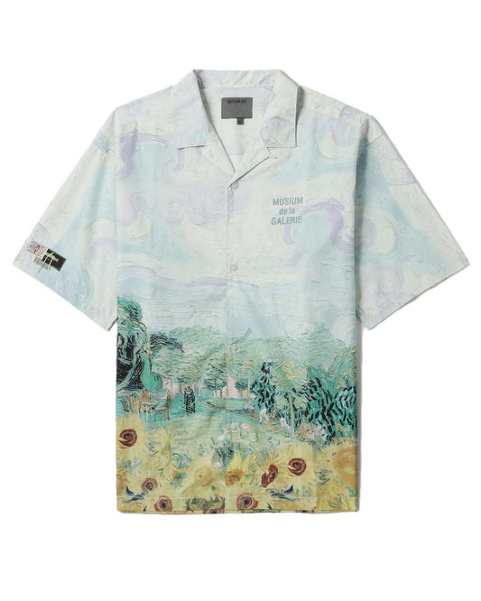 Men's Sunflower Short Sleeve Shirt