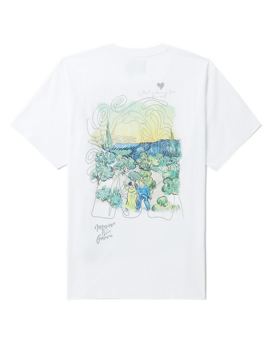 Men's Van Gogh T-shirt in White