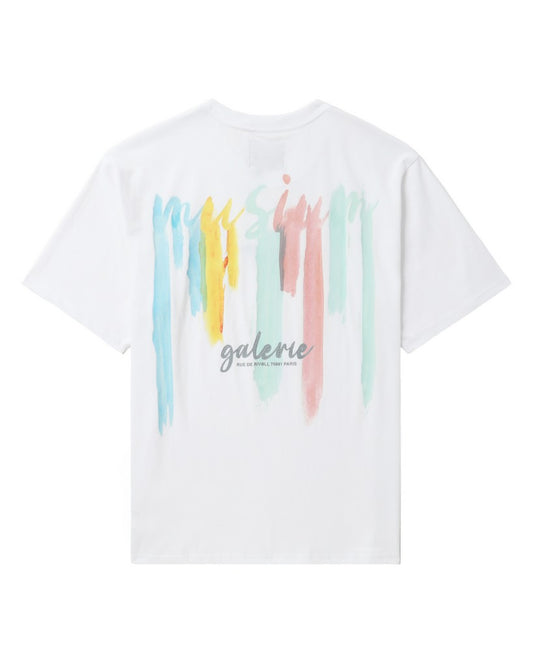 Men's Graphic Print T-shirt in White