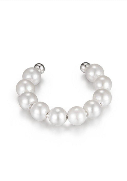 Pearl imitation earcuff