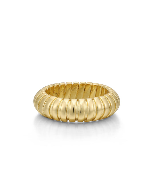 Snake Chain Ring- Gold