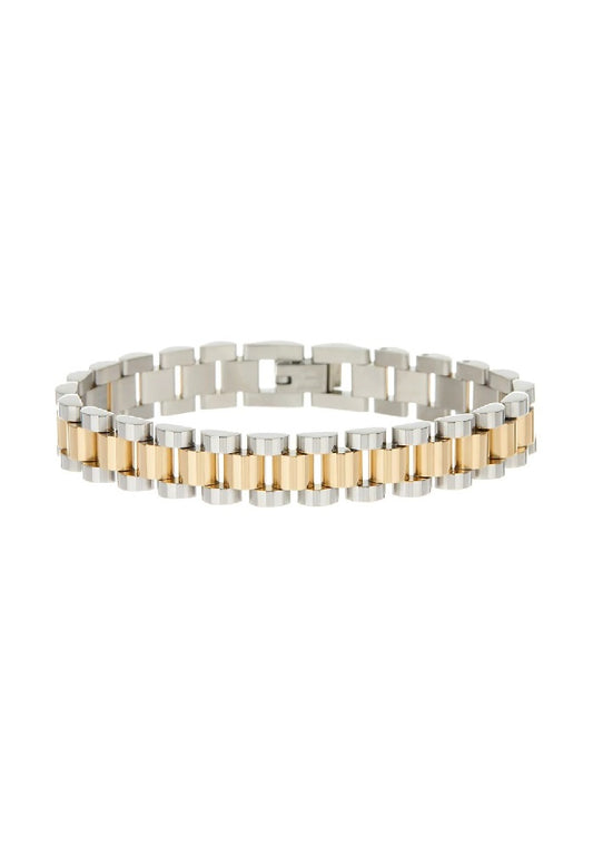 Two-toned Timepiece Bracelet
