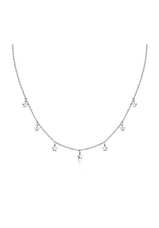 Women's 7 Mini Stars Necklace - P033
