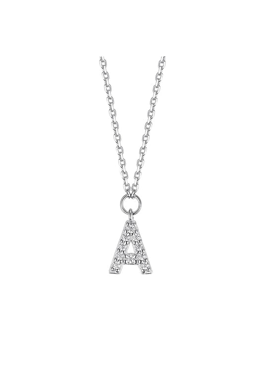 Women's A Logo Necklace - L001-A-37