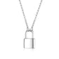 Women's Lock Necklace - P114