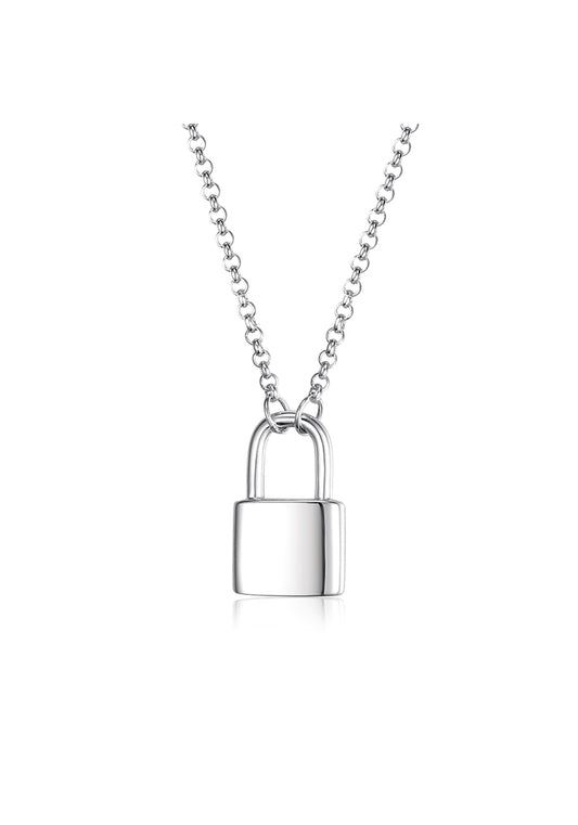 Women's Lock Necklace - P114