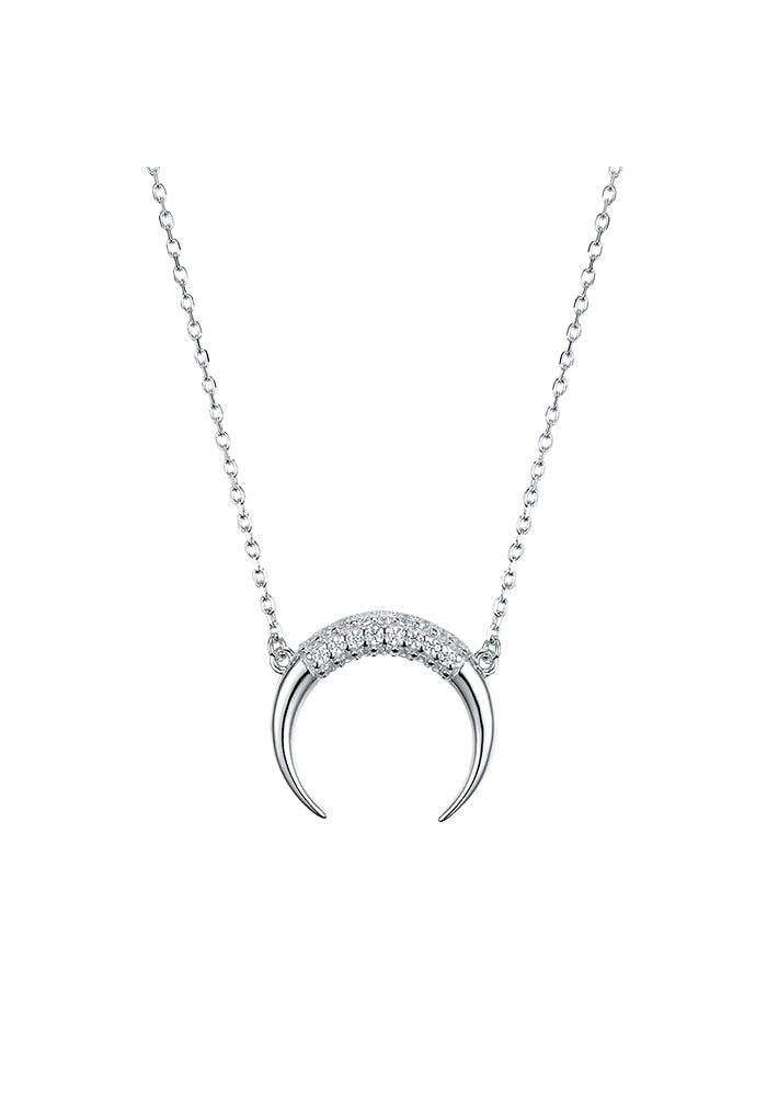 Women's Silver Necklace - P013-37