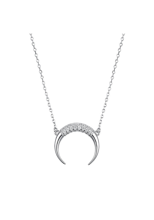 Women's Silver Necklace - P013-37