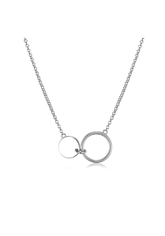 Women's Silver Necklace - P095