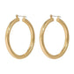 Amalfi Tube Hoops-Gold