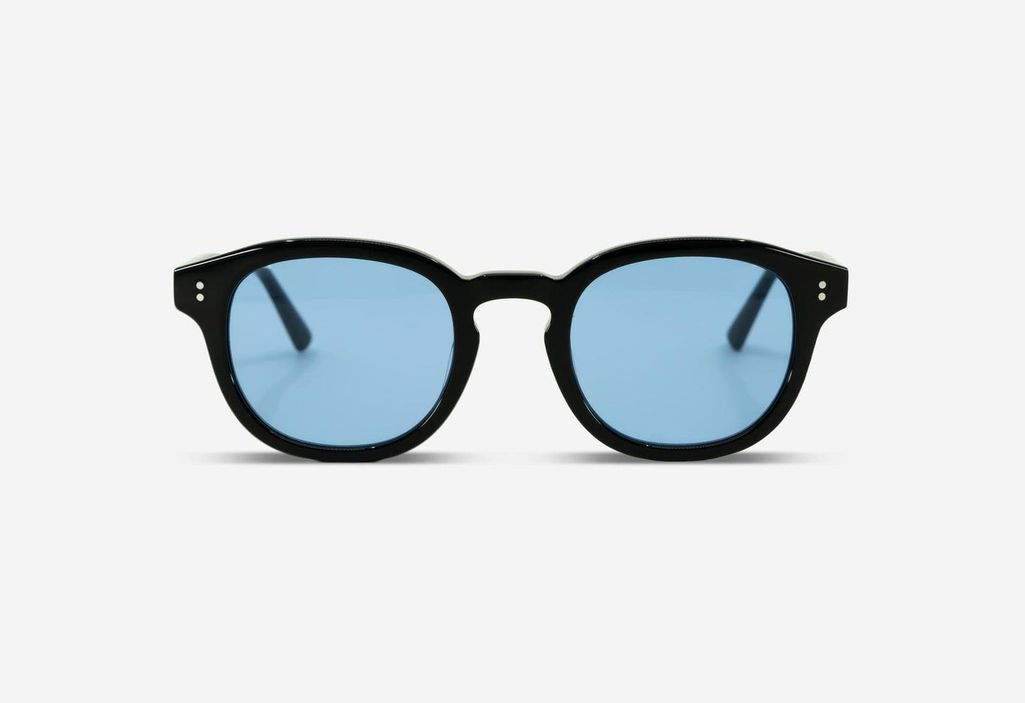 Bille Rose, Round sunglasses for men and women blue lens UV400 protection