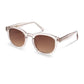 Bille Rose, Round sunglasses for men and women brown lens UV400 protection