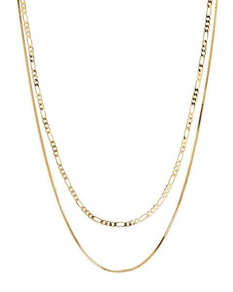 Cecilia Chain Necklace-Gold