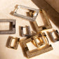 Pave Boxer Hoops-Gold