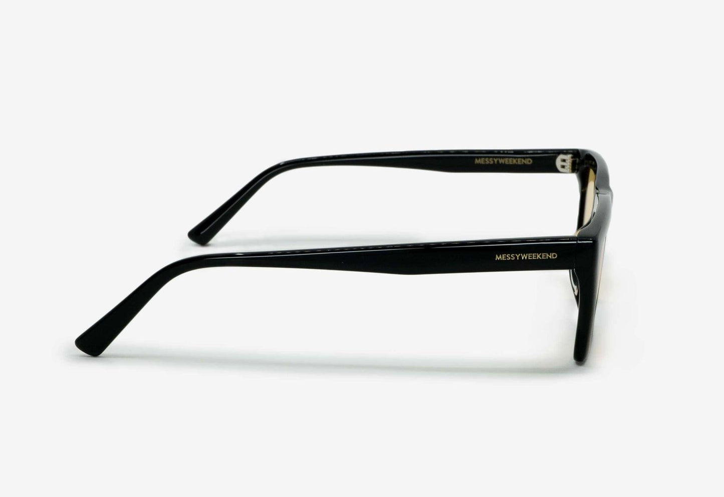 Corey, Rectangular sunglasses for men and women yellow lens UV400 protection