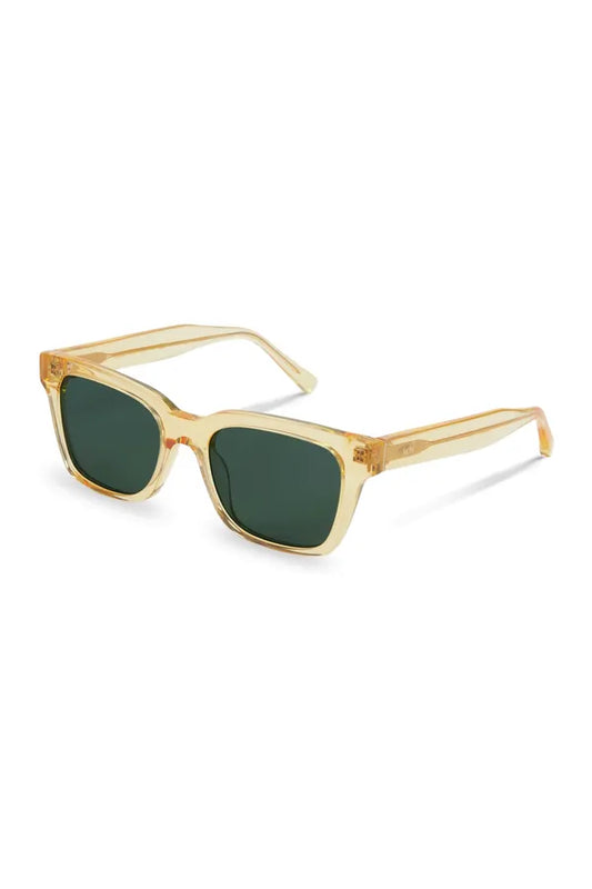 Dean, Rectangular sunglasses for men and women green lens UV400 protection