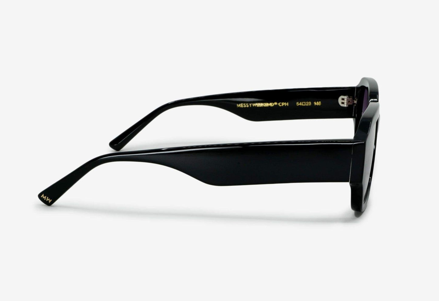 Downey, Rectangular sunglasses for men and women grey lens UV400 protection