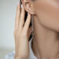 Three Cut Links Earrings - ER023