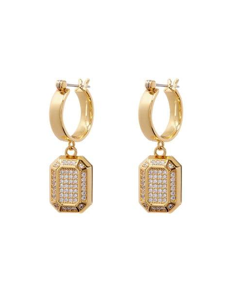LUV AJ Faceted Diamond Statement