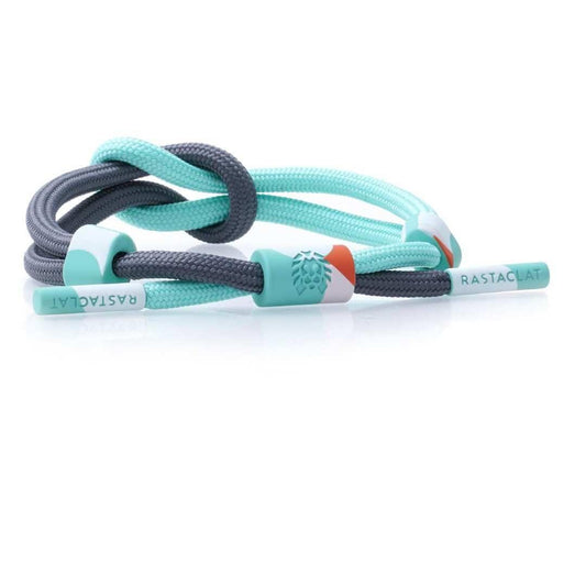 Foresight Turquoise-Grey Men Bracelet Free Size