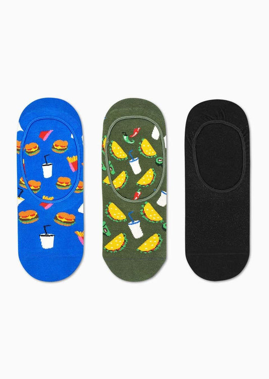 3-Pack Hamburger Liner Sock