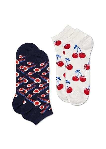 2-Pack Shooting Heart Low Sock For Women