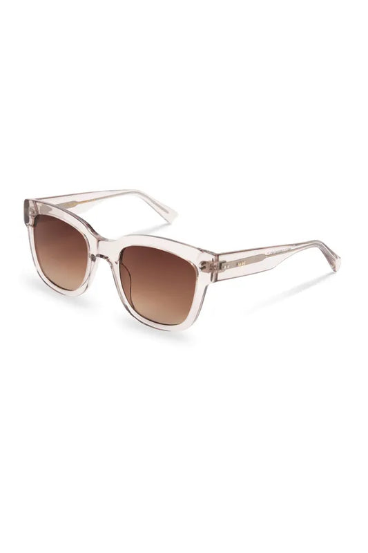 LIV, Square sunglasses for men and women brown lens UV400 protection