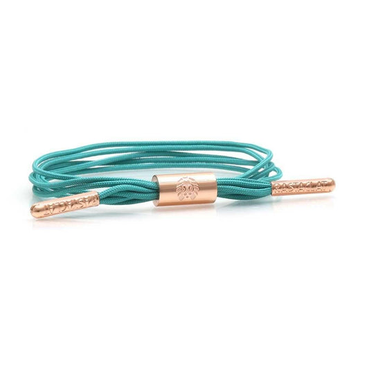 Lucy Turquoise - Lt Peach Gold Women Bracelet Free Size