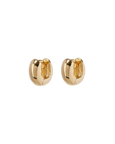 Mini Mirabella Huggies(9mm)-Gold