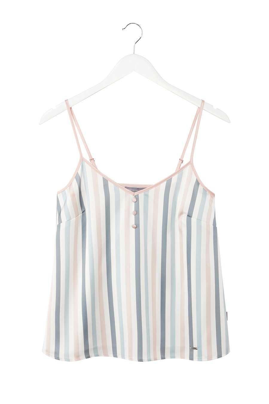 Mix and Match Candy Cami Top in Multi Stripe Colours (Cami only)