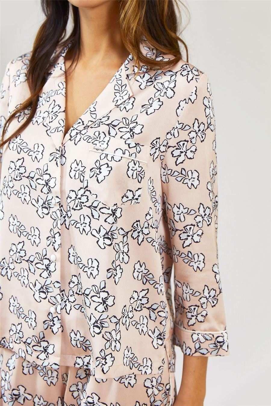 Mix and Match Floral Shirt in Blush Pink (Shirt only)