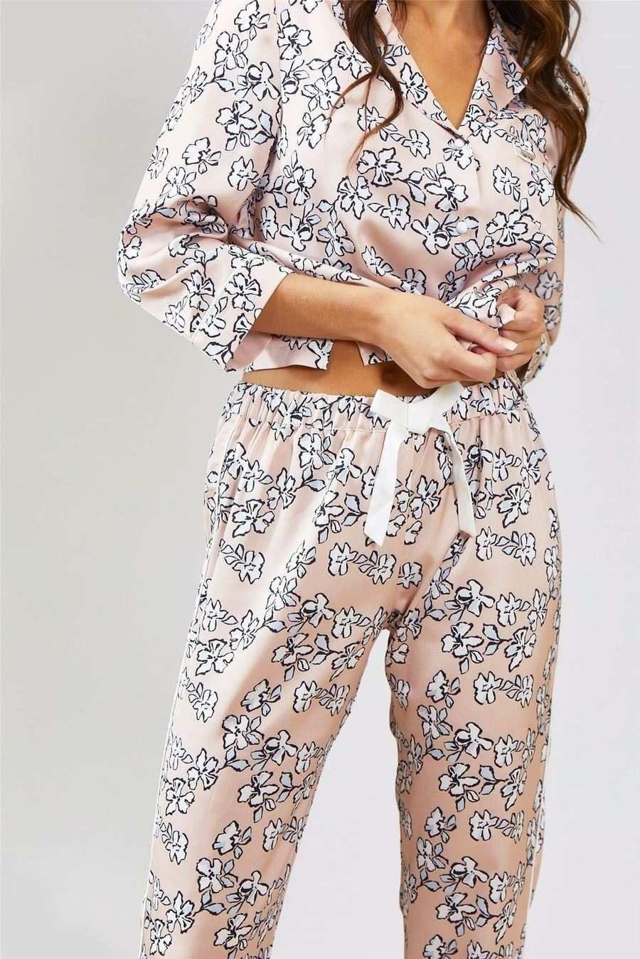 Mix and Match Floral Trousers Pink