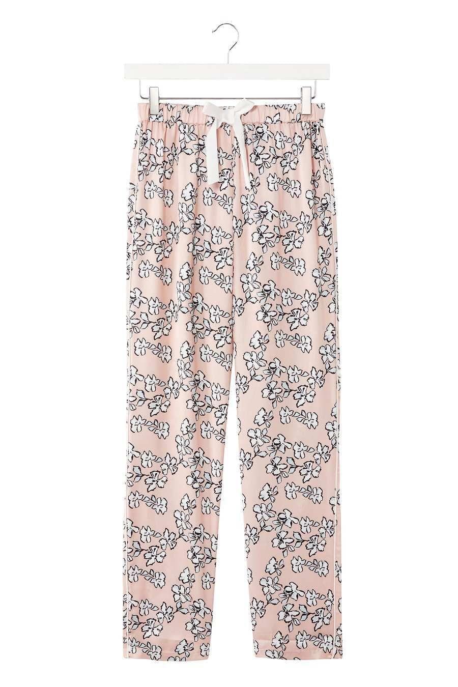 Mix and Match Floral Trousers Pink